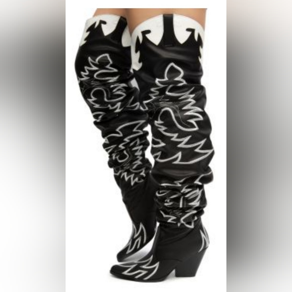 Over the knee boots. - Picture 2 of 2
